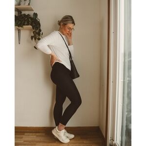 Everlane The Perform Legging Regular Black ReNew Full Length 28 Inseam NEW